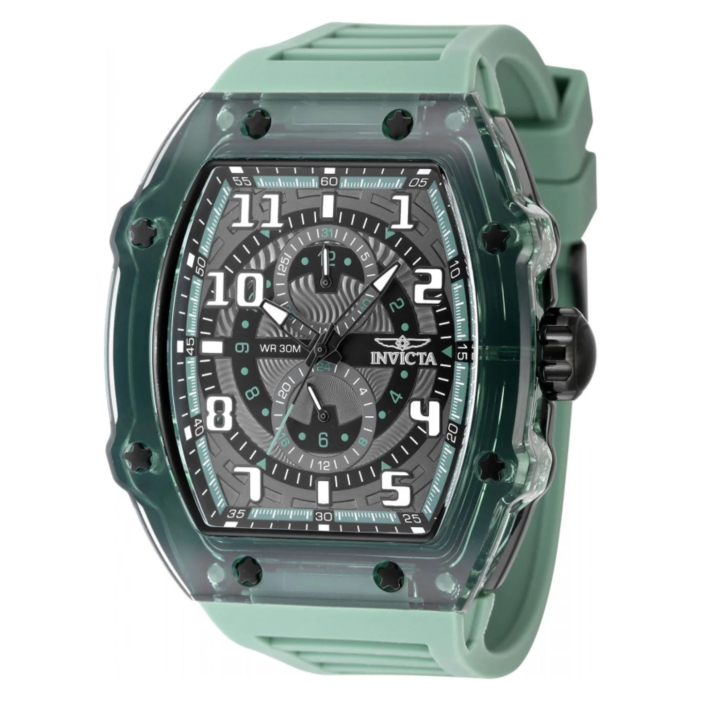 Reloj Deportivo Para Hombre Invicta Invicta Racing 48717 - Verde