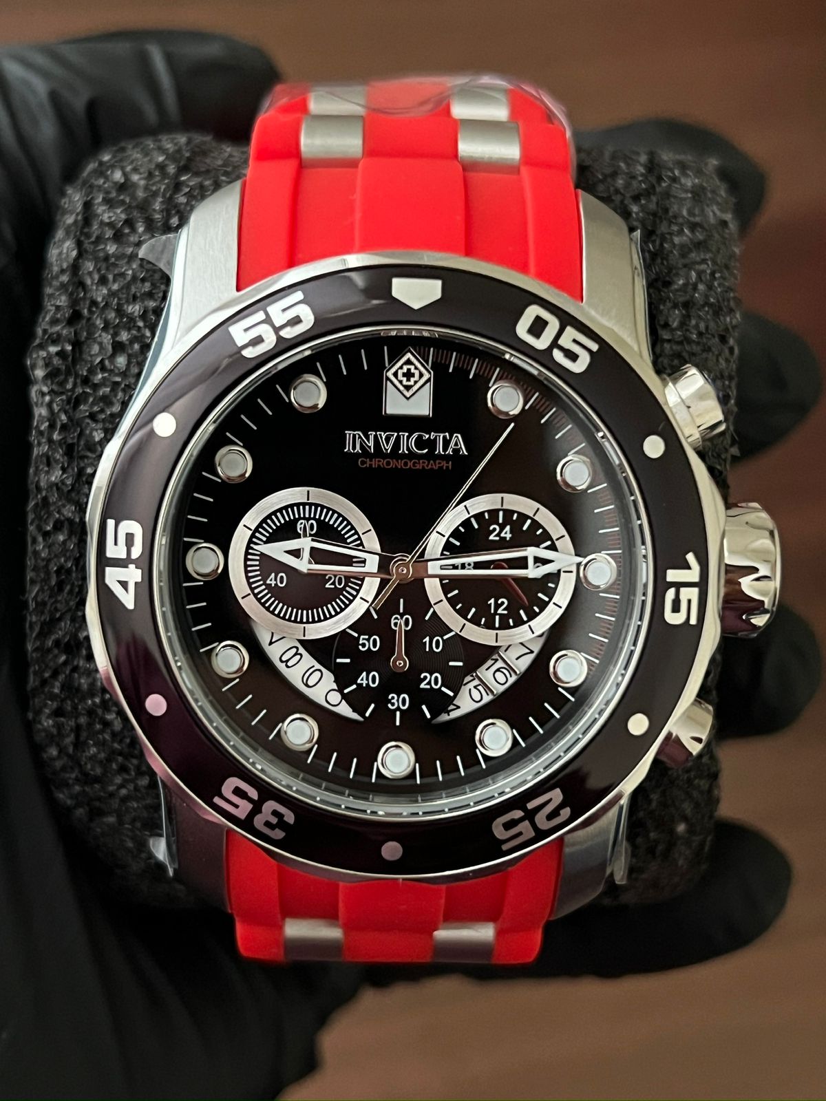 RELOJ INVICTA PRO DIVER SCUBA 34009 - rojo