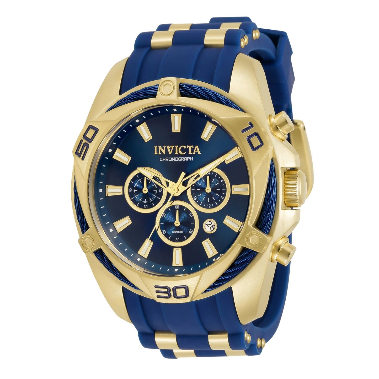 reloj deportivo para hombre invicta bolt 34139 - azul